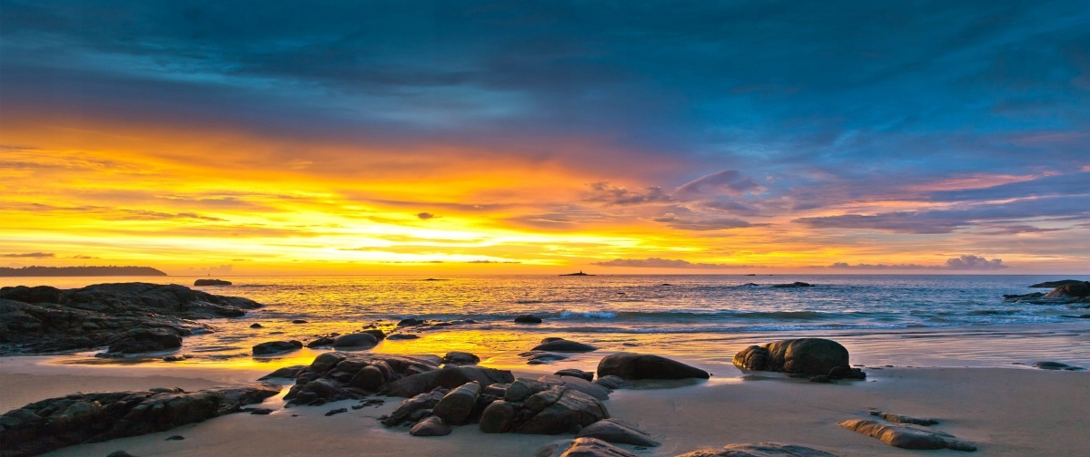 

Fototapeta Flizelinowa Zachód słońca 250x104