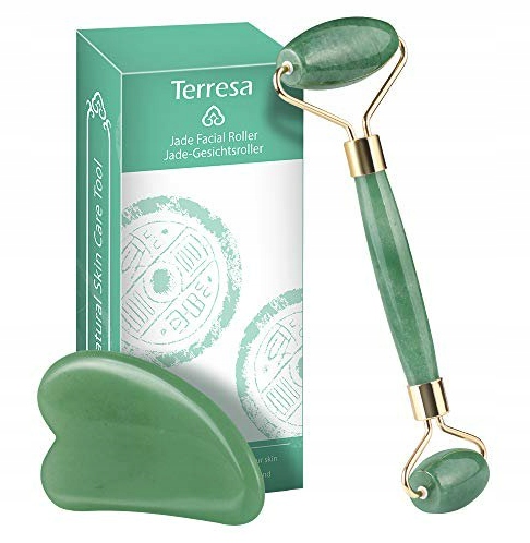 

Masażer do Twarzy z Jadeitu Wałek Roller Jadeitowy