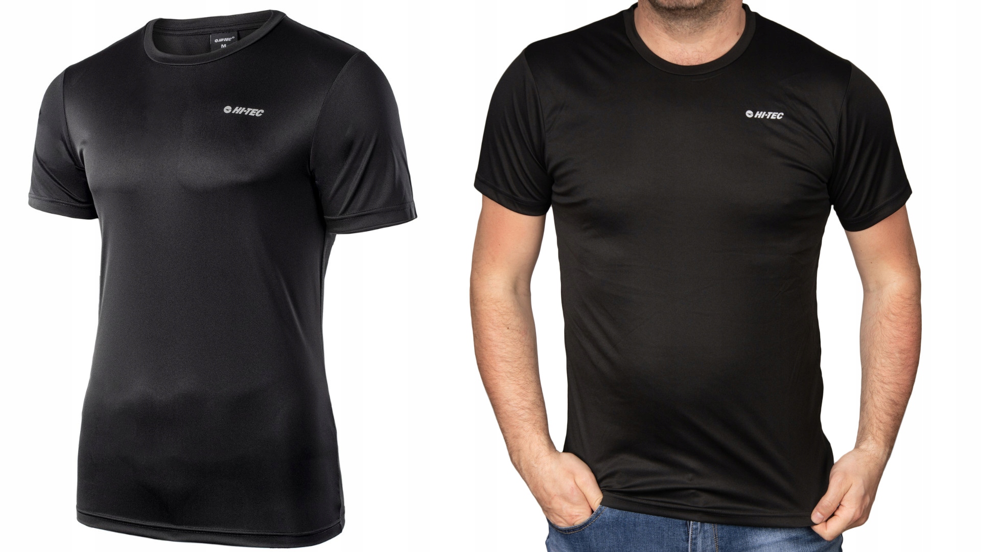 

Koszulka treningowa czarna Hi-tec T-shirt XXL