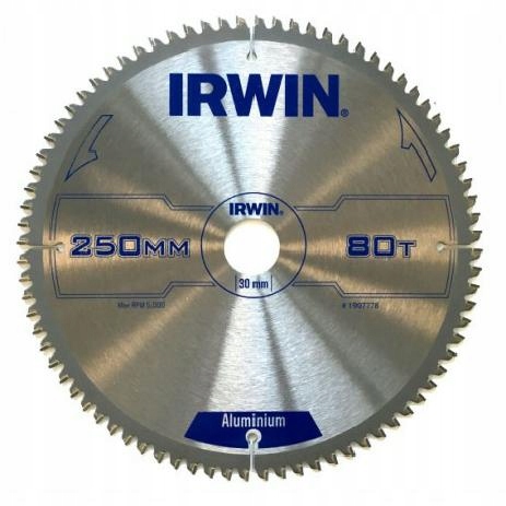 Irwin Kotoučová Pila Widia 250*30*80z/HLINÍK