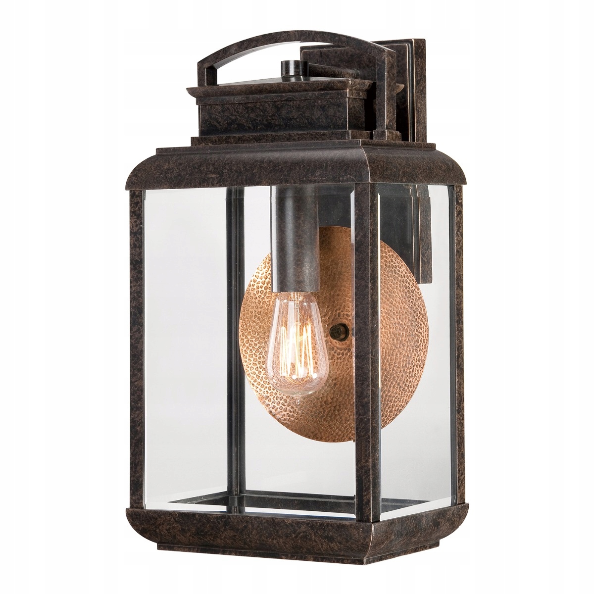 Vonkajšia nástenná lampa Imperial bronz E27 60W Byron Quoizel