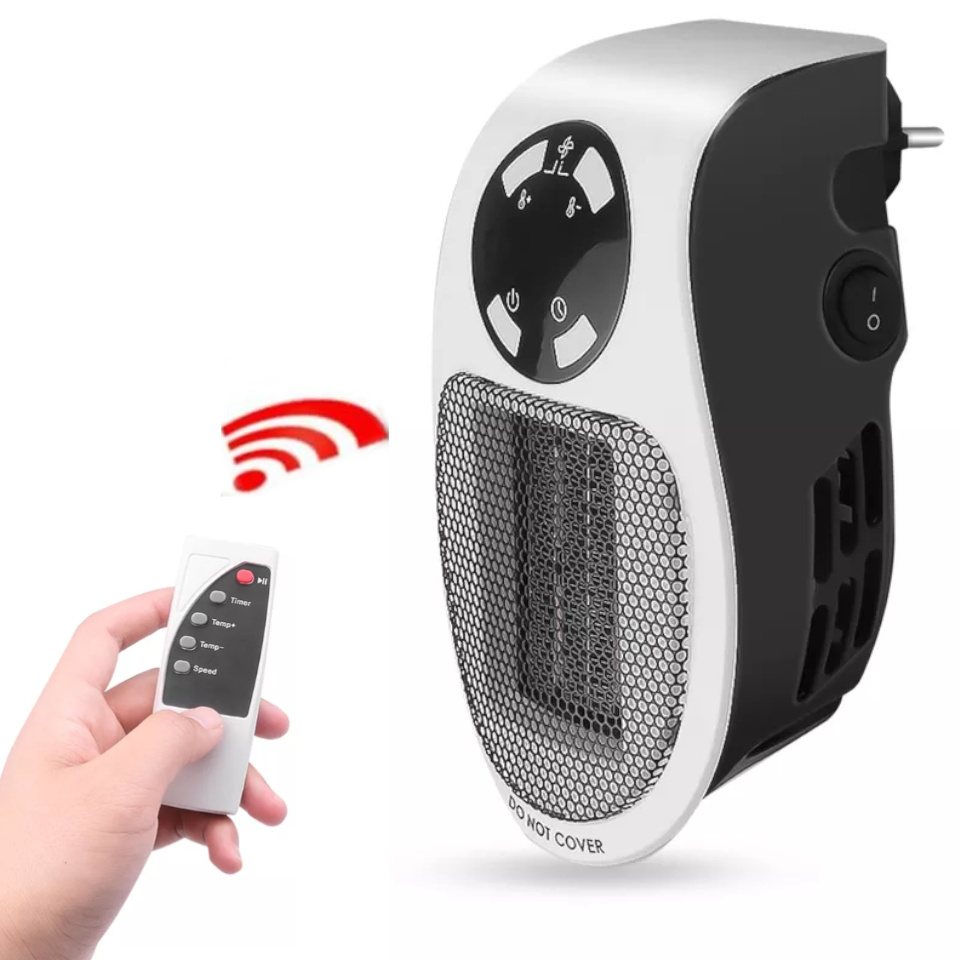

Łazienkowy Mini Grzejnik Elektryczny 500W Pilot