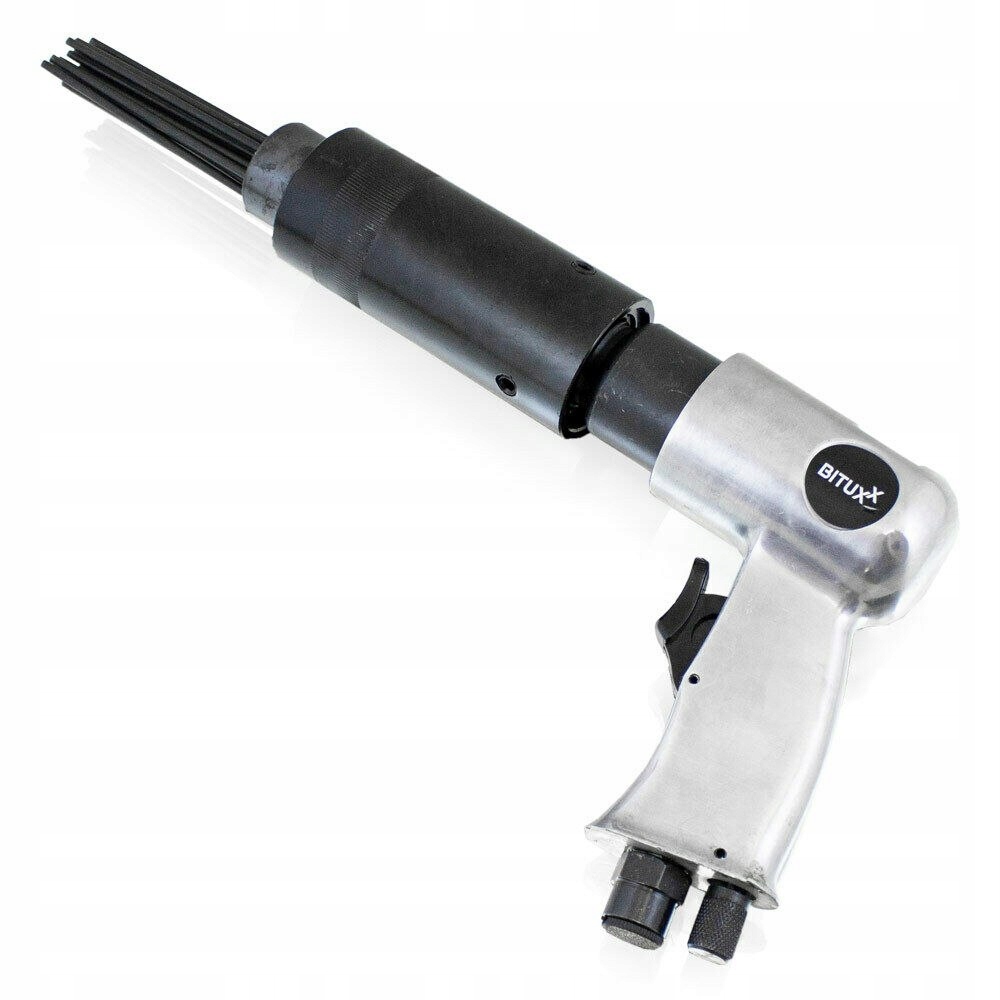 Pneumatyczny młotek skaler igłowy na sprężone powietrze do rdzy + wąż 10m Stan opakowania oryginalne