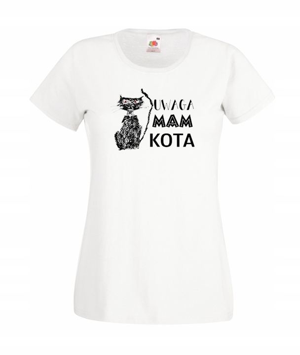 

L Koszulka Damska Kot Koty Cats Catholic Kociak