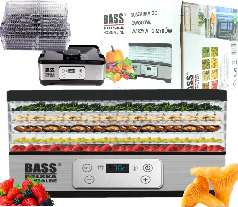Elektryczna Suszarka Do Grzybów, Owoców I Warzyw