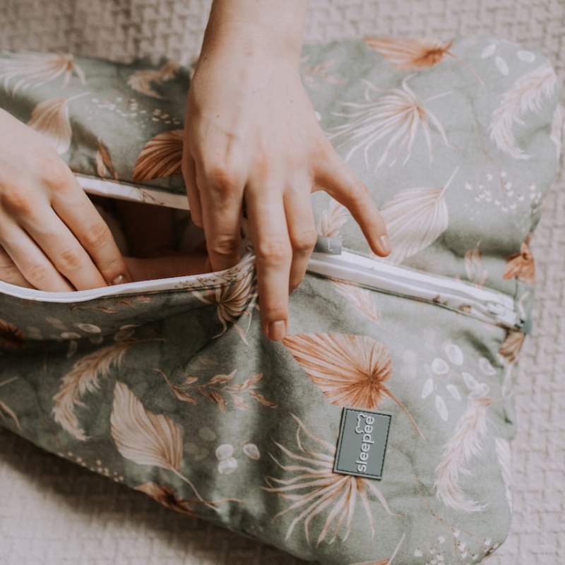 Śpiworek NewBorn Bohemian Green - Sleepee Płeć chłopcy dziewczynki