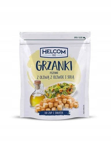 9 x Helcom Pšeničné krutony s olivovým olejem a solí 100 g