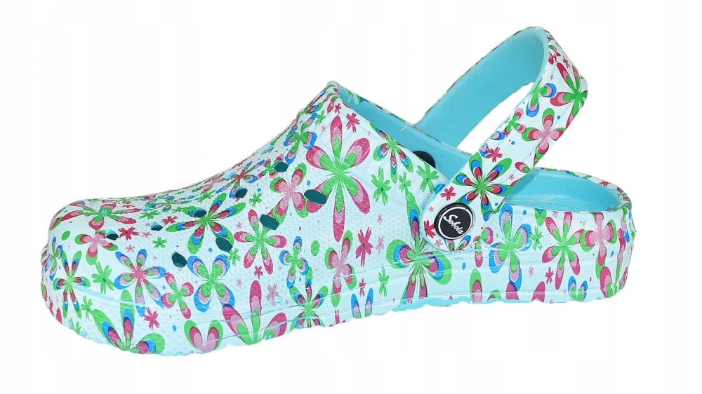 KLAPKI DAMSKIE KROKSY LACZKI PIANKOWE LEKKIE MODNE Materiał zewnętrzny inny