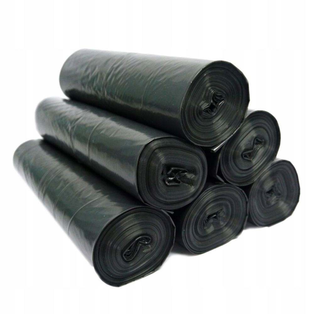 

Worki Na Śmieci Odpady Czarne 60L X 250 Sztuk