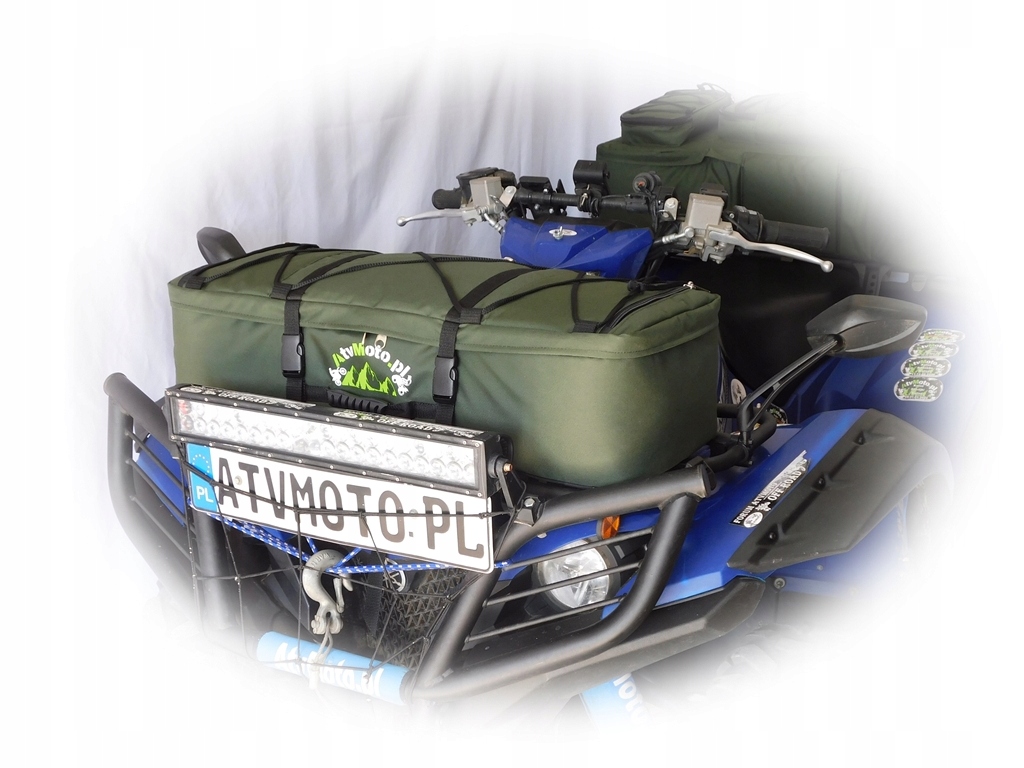 Сумка для квадроцикла универсальная-Оливковая перегородка