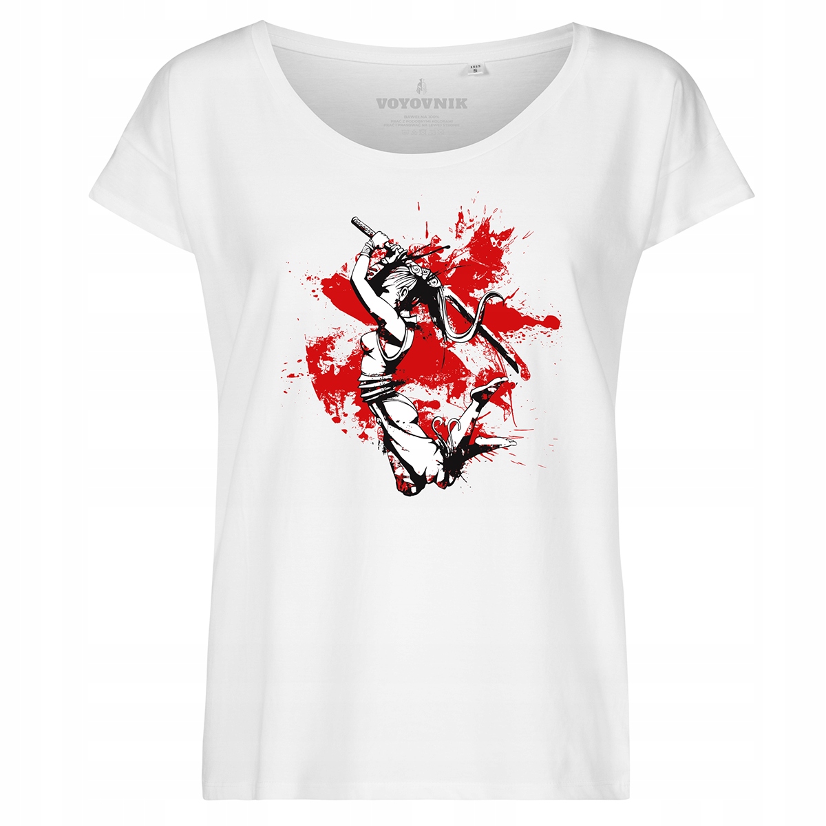 

Koszulka T-shirt Voyovnik Onna-Musha - biała Xs
