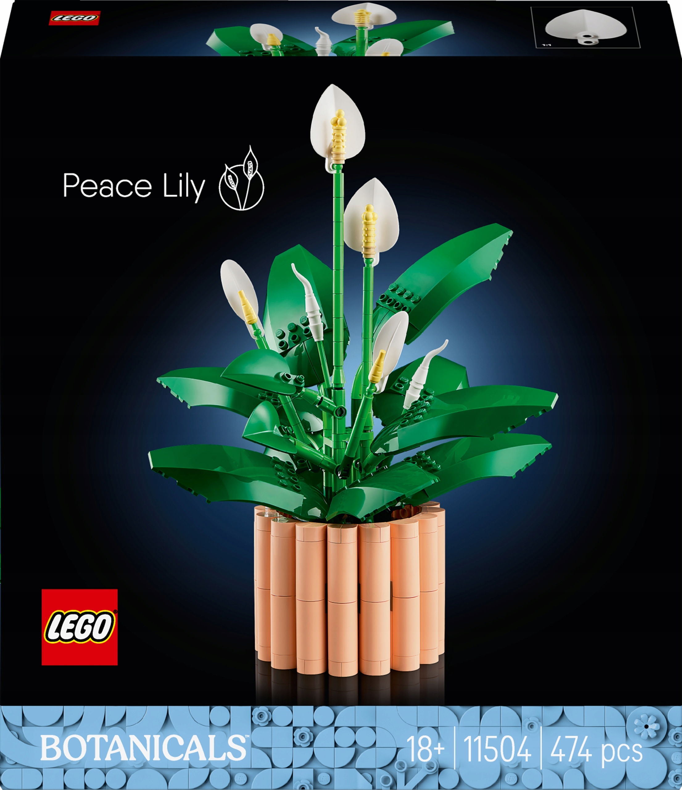 Lego 11504 Botanical Collection Květinový křídlokvět s květinami
