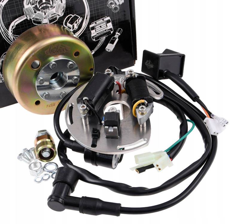 Bezkontaktní zapalování Komar Romer Pegaz Ogar 2005 Motorka CDI 12V 023 S38