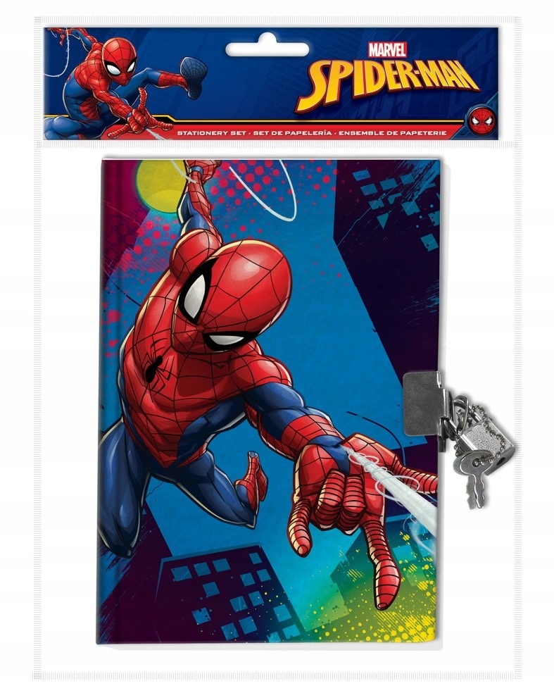 

Pamiętnik Zamykany Na Kłódkę Spiderman