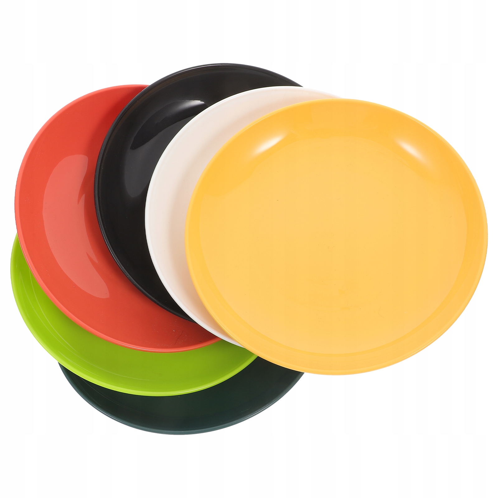 TALERZE WIELORAZOWE DO ŻYWNOŚCI PLASTIKOWE DOMOWE 6 SZT. PP ...