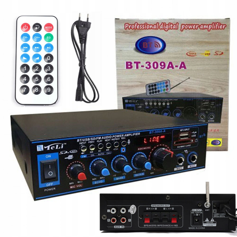 Wzmacniacz Bedee BT-309A-A HIFI STEREO AMPLIFIER