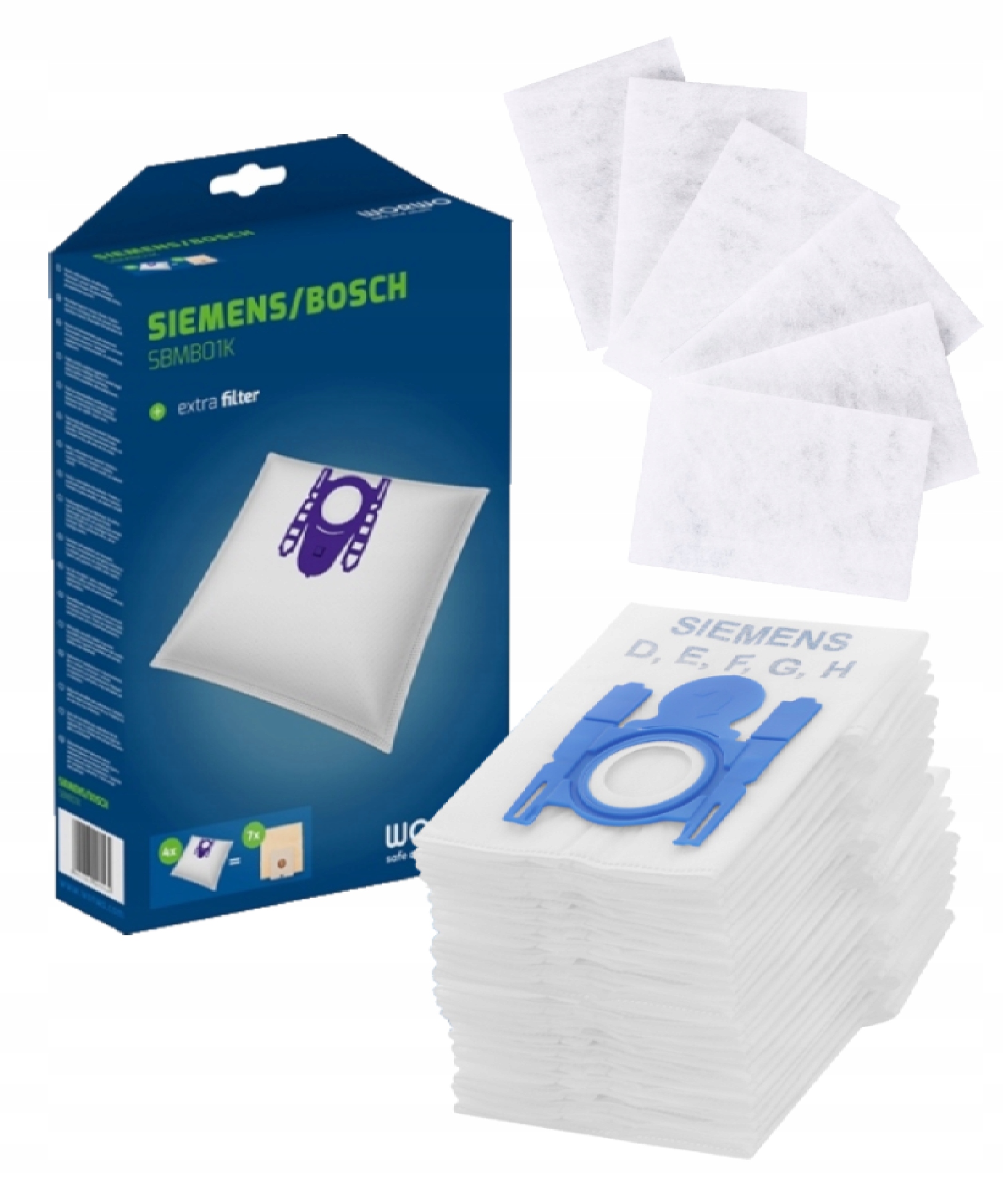 

24x Worki Do Odkurzacza Bosch Compaxx BZGL2A312