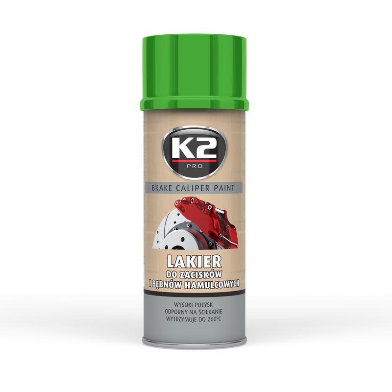 

K2 brake caliper paint lakier do zacisków zielony