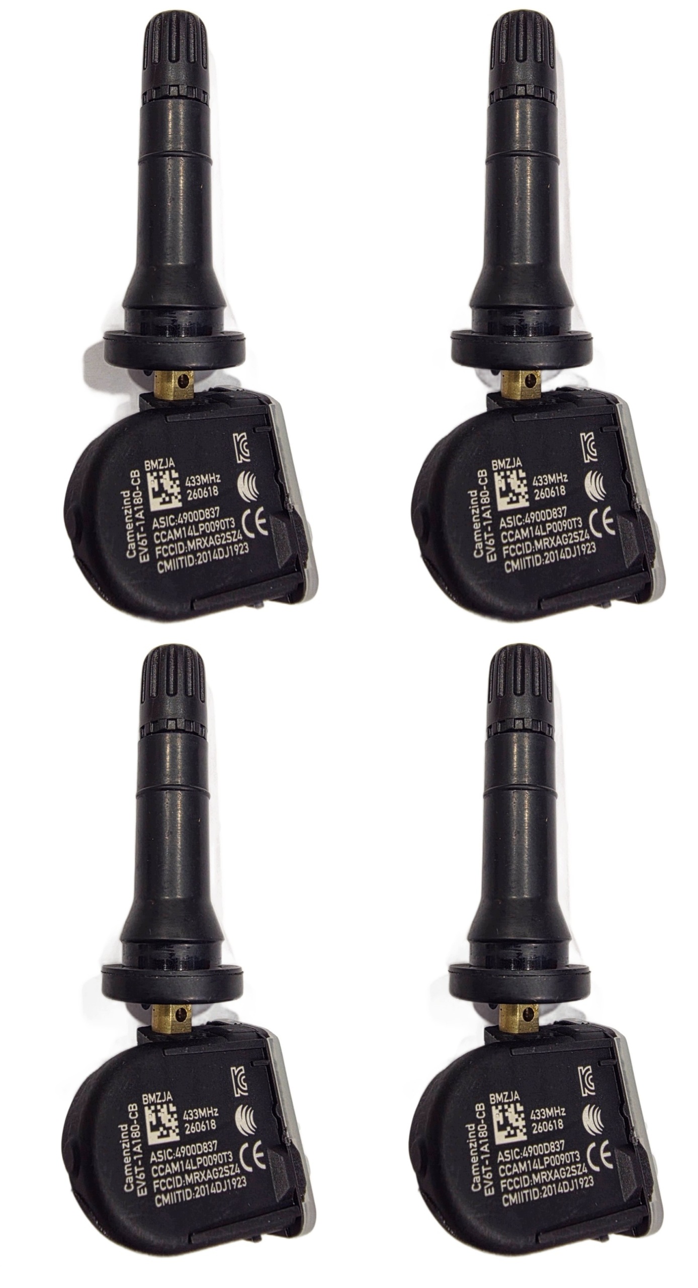 4x Tpms Snímač tlaku vzduchu Ford F-150 Focus Kuga Mondeo Mk5 Fiesta