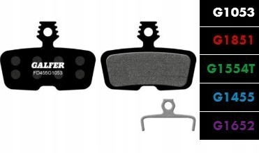 KLOCKI HAMULCOWE GALFER AVID/SRAM FD455 STANDARD Kod producenta FD455G1053