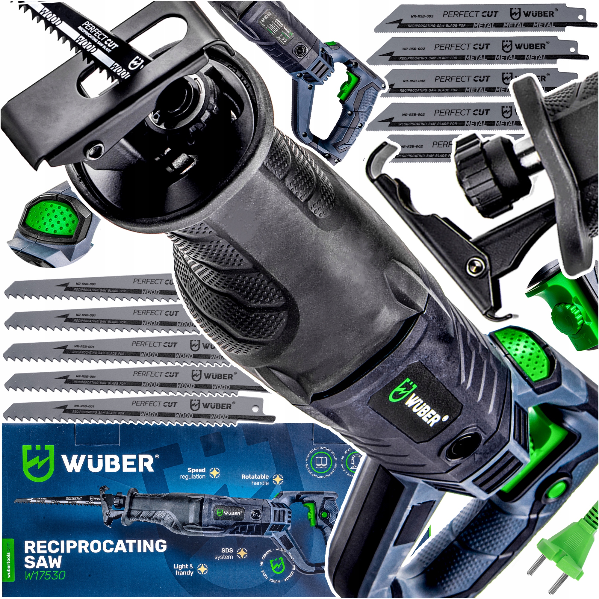 PIŁA SZABLASTA WYRZYNARKA ELEKTRYCZNA PILARKA DO METALU DREWNA LISI OGON