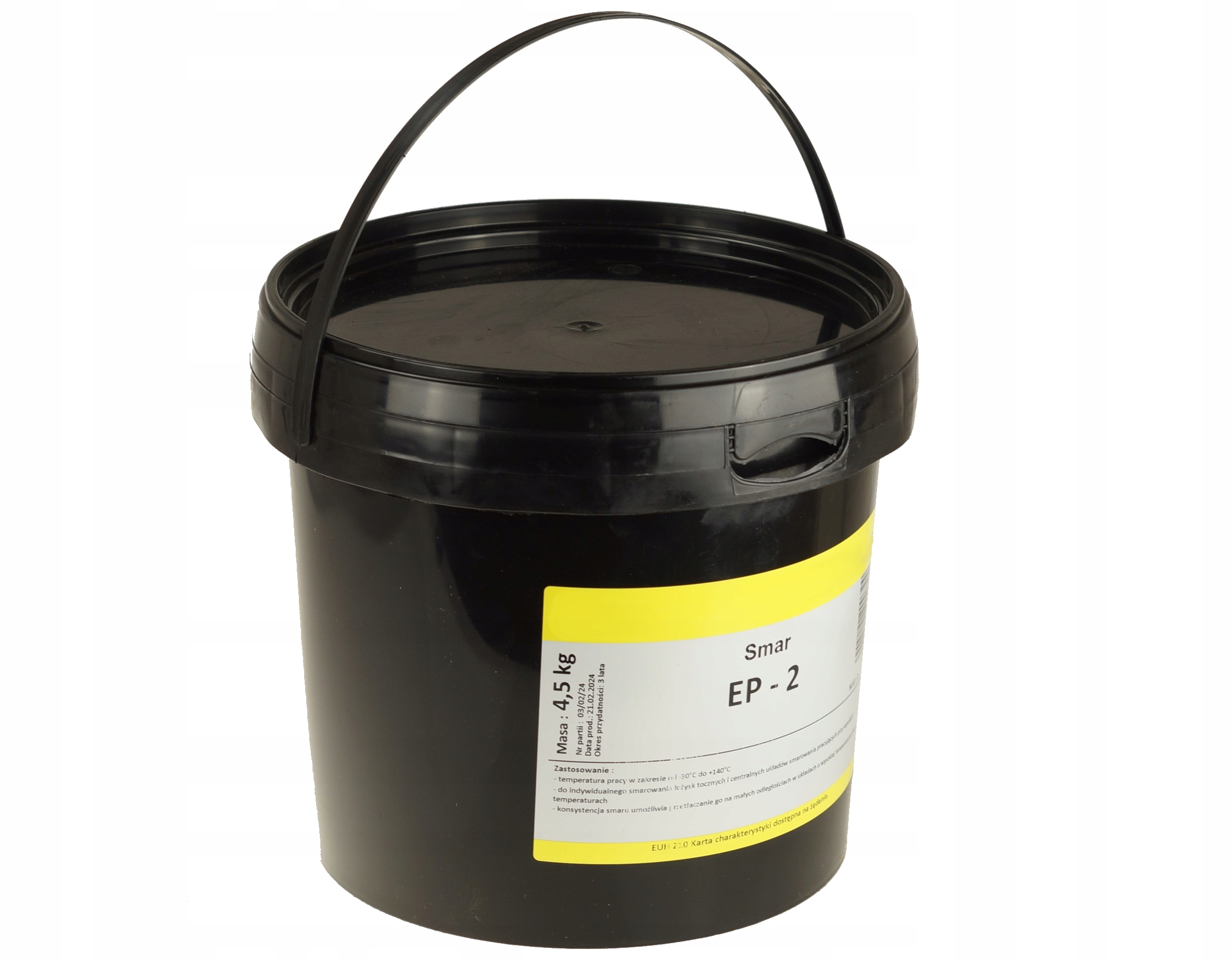SMAR ŁOŻYSKOWY PLASTYCZNY LITEN EP-2 4,5 kg UNIWERSALNY SMAROWNICY WIADRO EAN (GTIN) 5906122481411