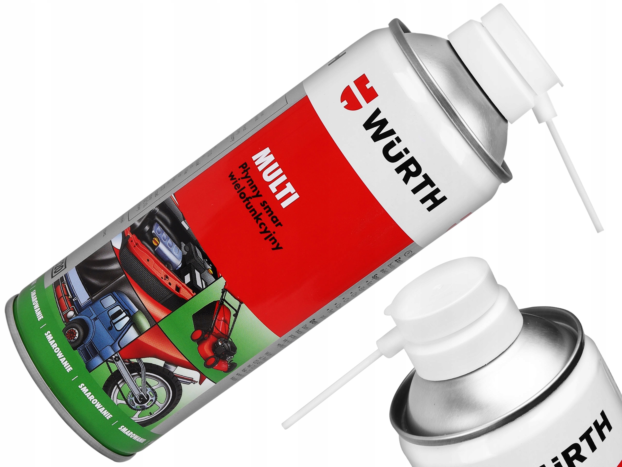 

Wurth Duży Smar do roweru wielofunkcyjny 5w1 400ML