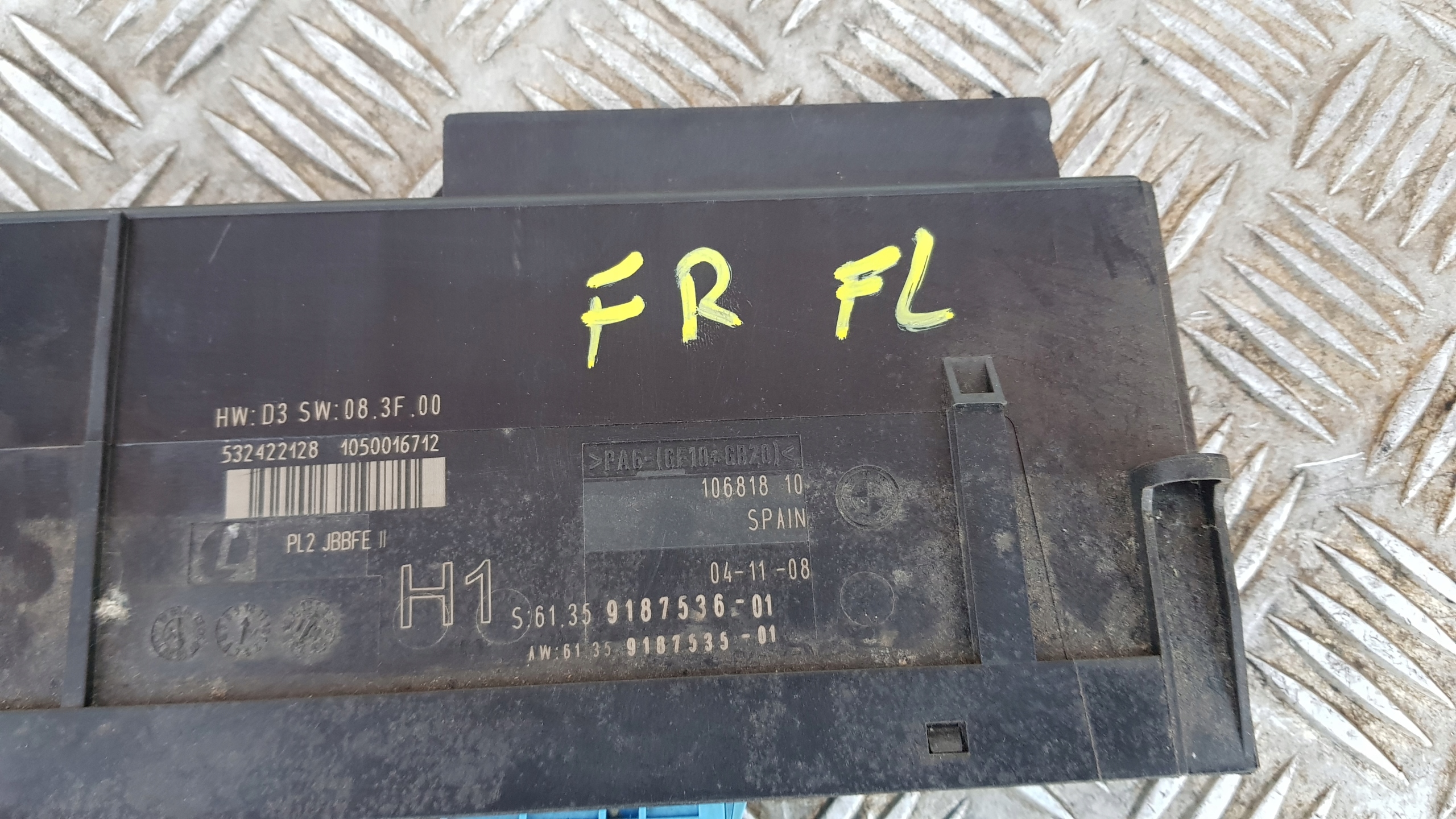 BMW 3 E90 E91 comfort control unit 9187536