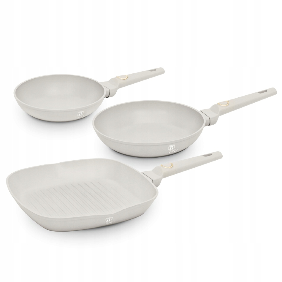 Súprava panvíc s titánovým povrchom 3 ks Sahara Collection steak