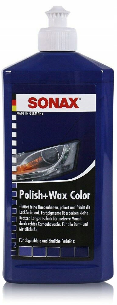 Sonax Wosk Koloryzujący Nano Niebieski Blue 500 ML S296200