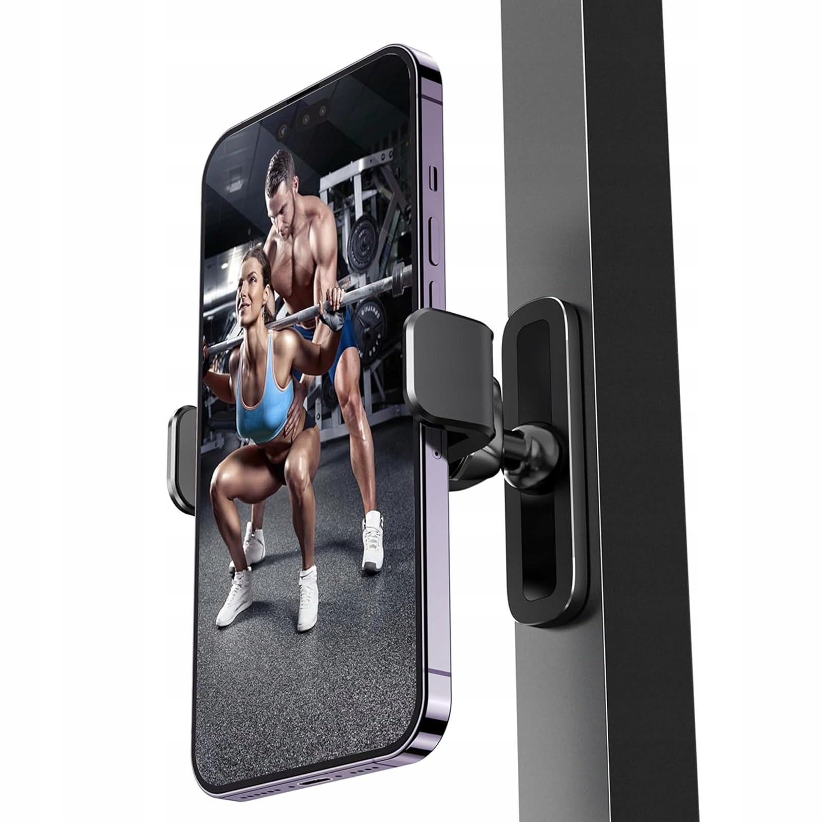 Magnetický držák pro telefon do 6 7 palců APPS2Car Fitness Magnet 360