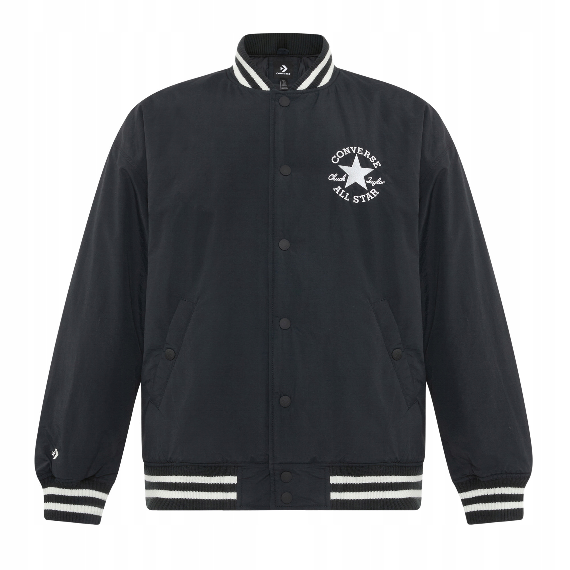 Pánská bunda Converse Varsity Graphic Bomber converse black