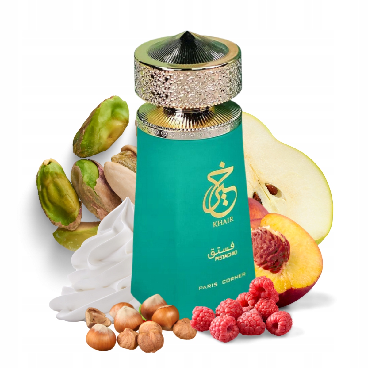Arabské parfémy pistáciové dámské parfémy Paris Corner Khair Pistachio Edp