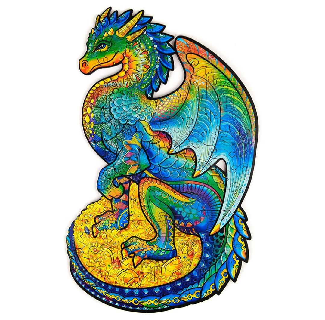 

Puzzle Drewniane Dla Dorosłych Smok M