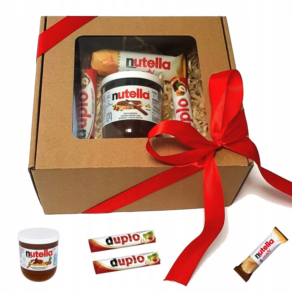 Dárková Sada Nutella Pro Každého 230 ml Krém Nutella Balíček Sladkostí