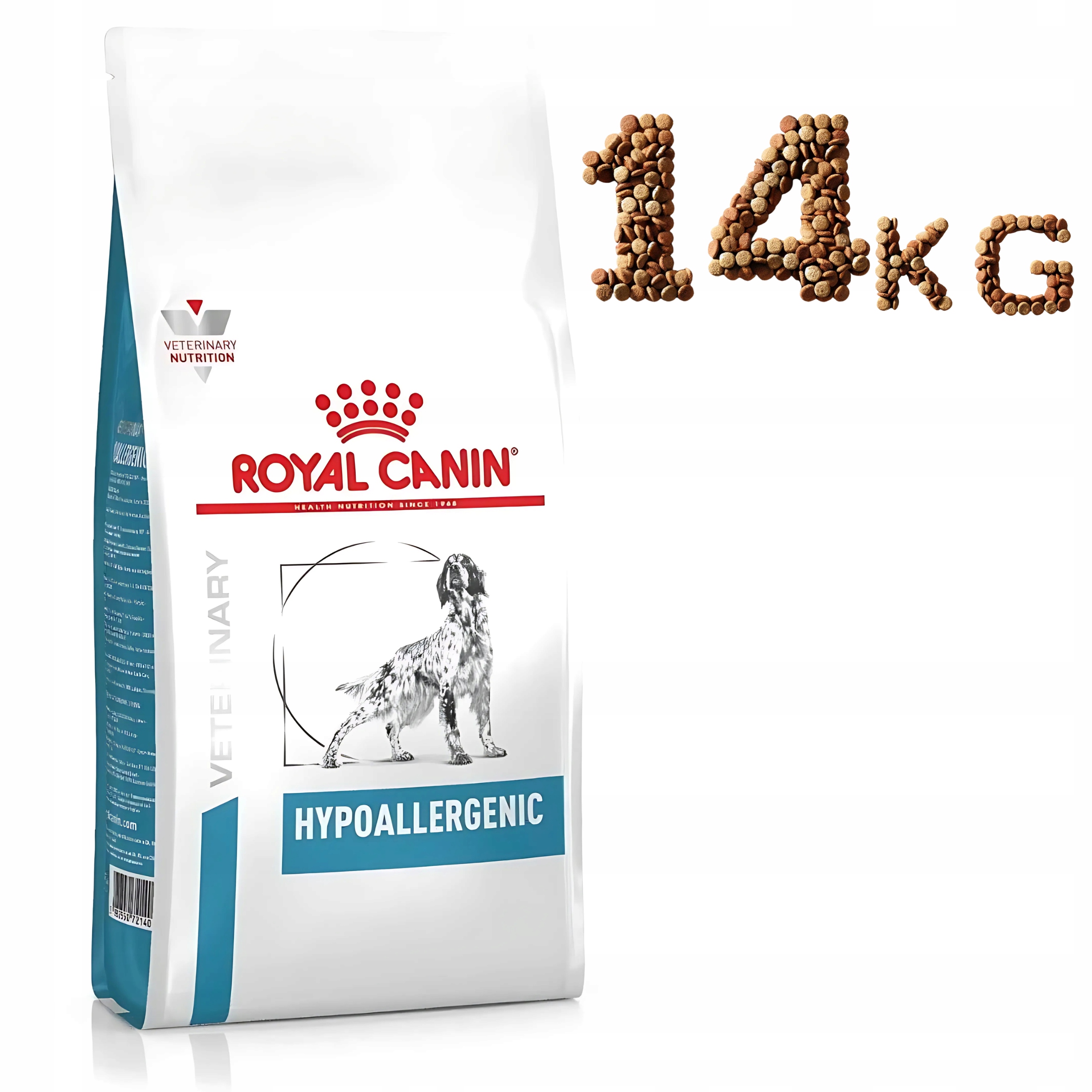 Sucha Karma Royal Canin VD Canine Hypoallergenic, dla psów z alergią, 14 kg