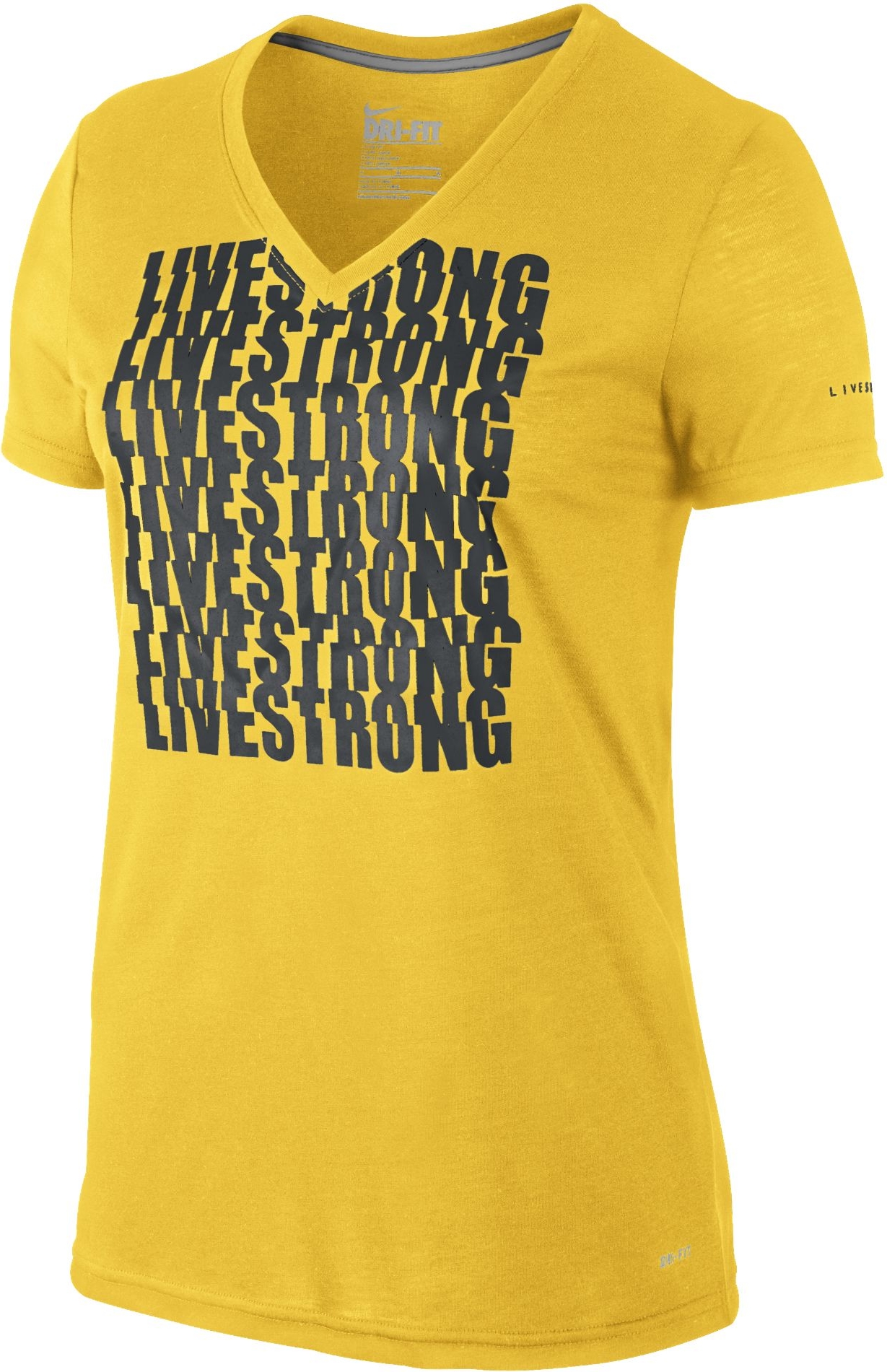 Koszulka Nike Livestrong Repeat Tri-Blend V-Neck T-Shirt, rozmiar S