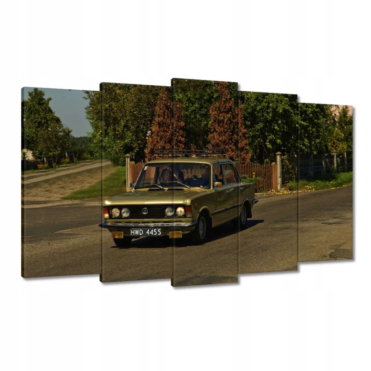

Obrazy 100x60 Duży Fiat 125P Polski