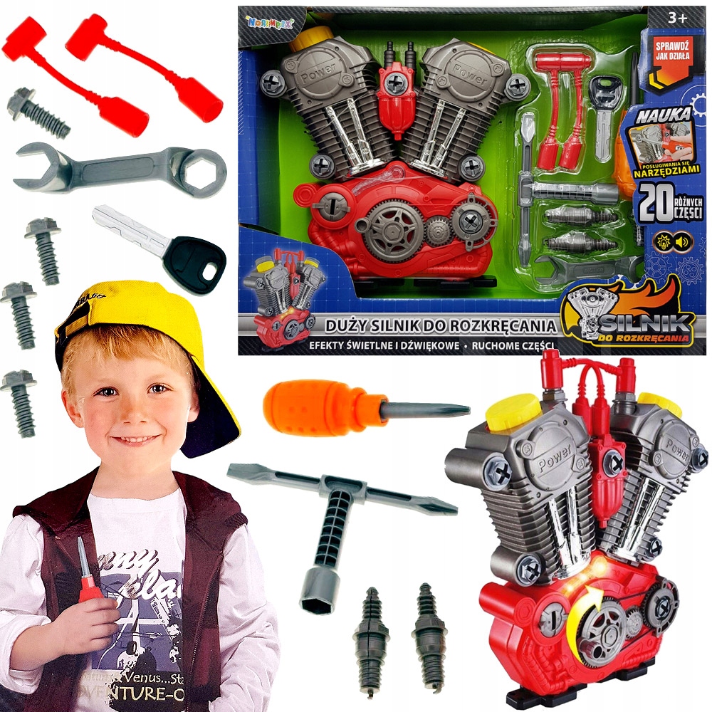 

Napraw Silnik Do Skręcania Mechanik Zestaw Klucze