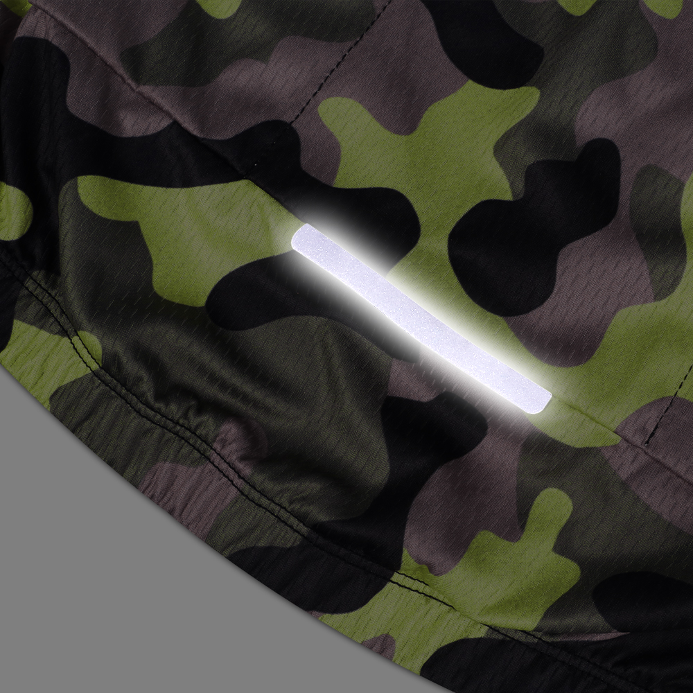 KOSZULKA NA ROWER TERMOAKTYWNA Z ODBLASKIEM TERMO Rękaw krótki rękaw