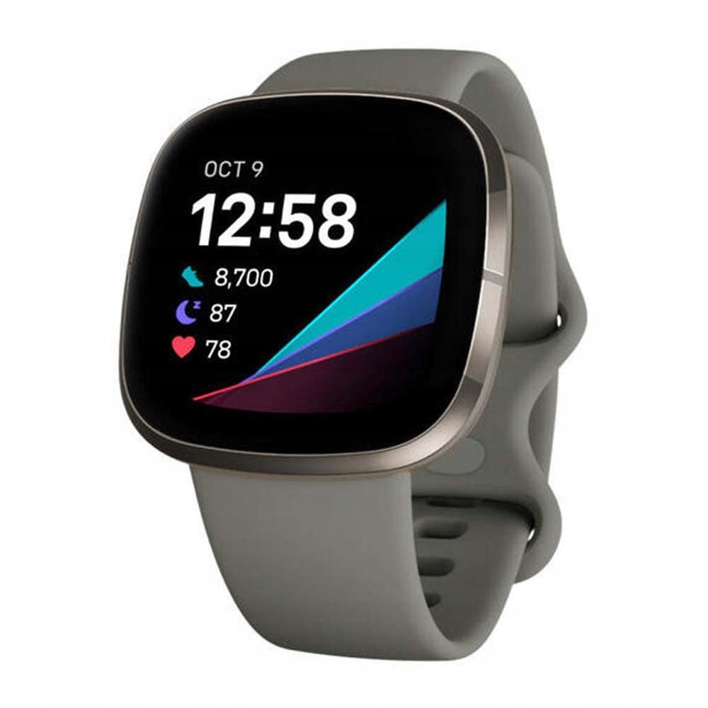 Smartwatch Fitbit Sense Sage szary