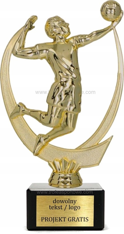 

statuetka Siatkówka 16 cm +grawer