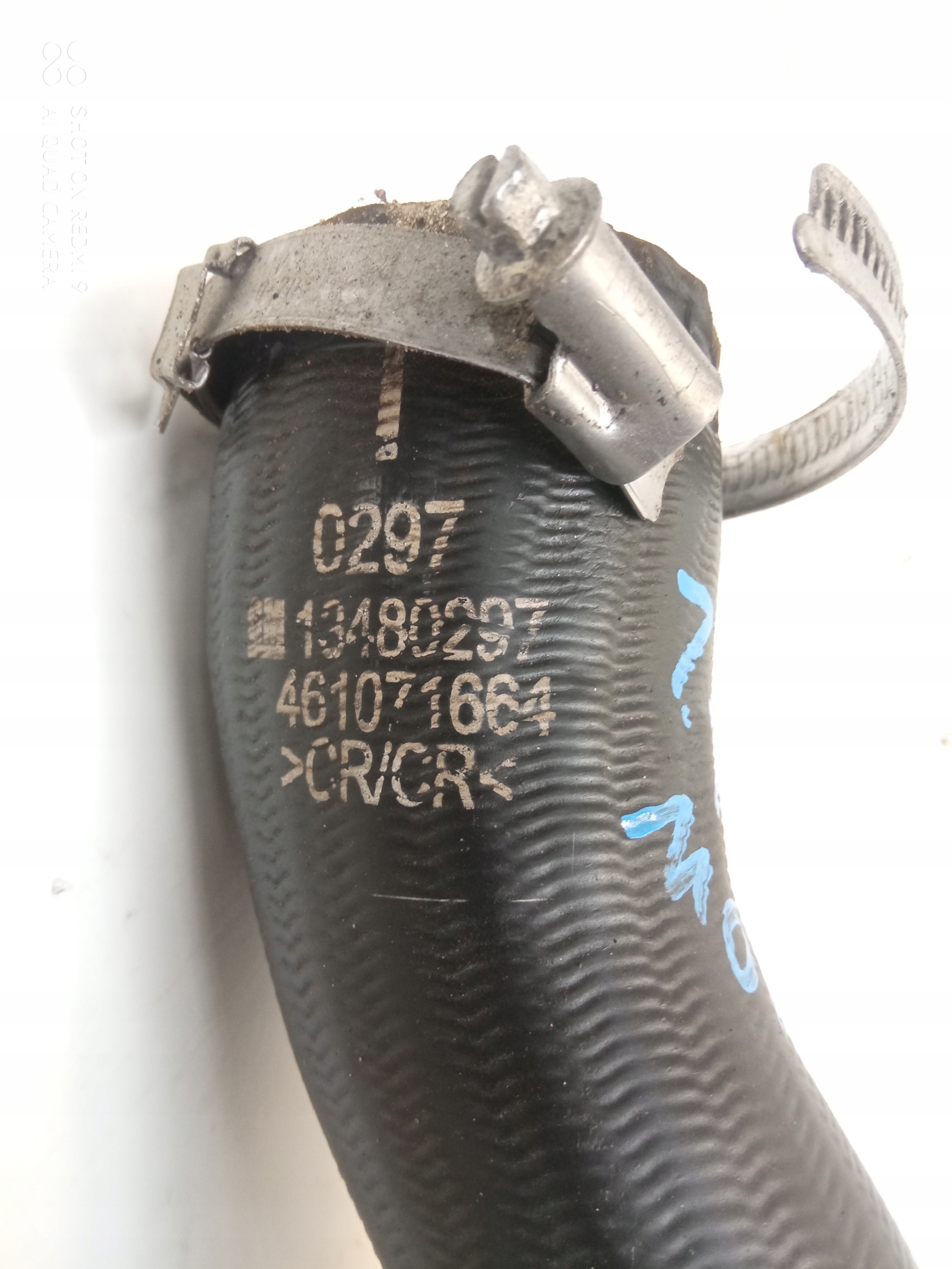 OPEL MOKKA cijev prijenos interkulera 13480297 1.4T
