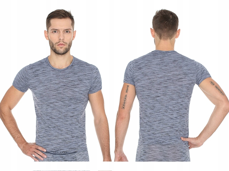 pánské tričko bezšvové tričko Brubeck Fusion SS11550 rL