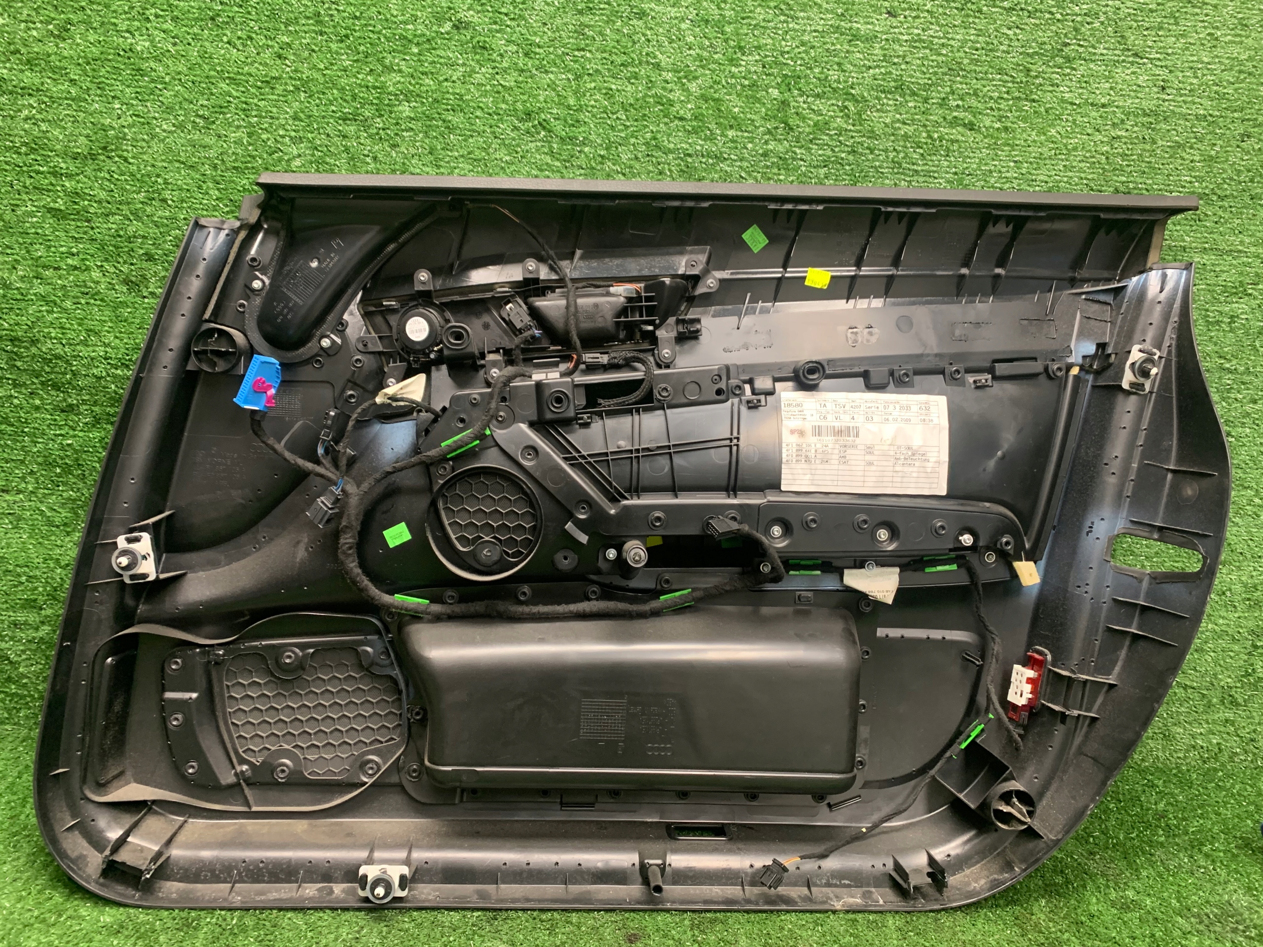 upholstery door front front left side AUDI A6 C6 5-door EUROPA