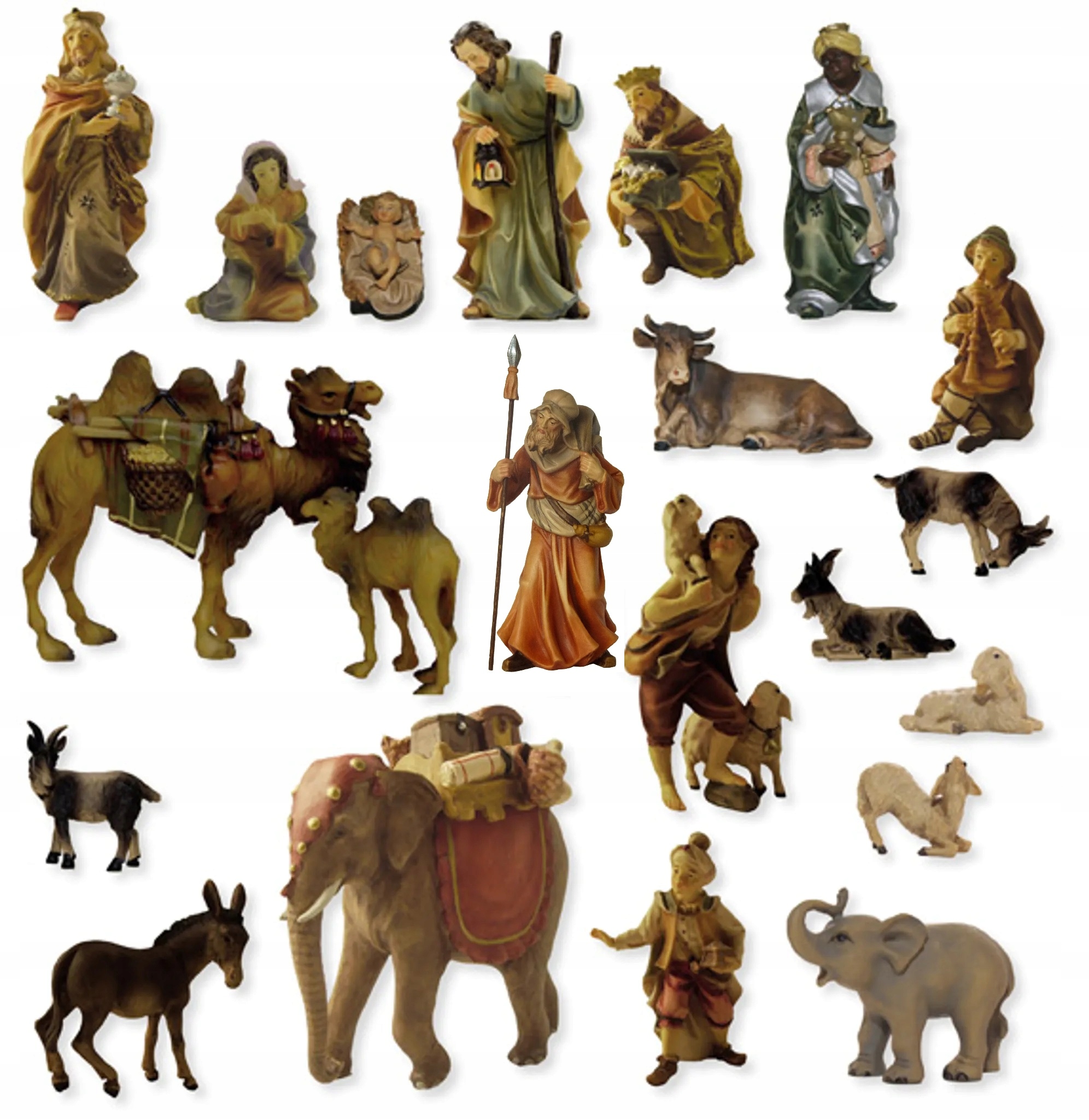 Figúrky Figurky do betlehemov vysoké do 13 cm 23 dielov Najkrajšie