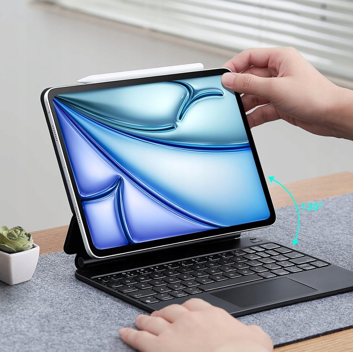 Klávesnice Esr pro Apple iPad Air 11 Qwertz 6B012