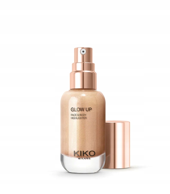 Kiko Milano Glow Up Rozjasňovač na obličej a tělo v tekuté formě 01