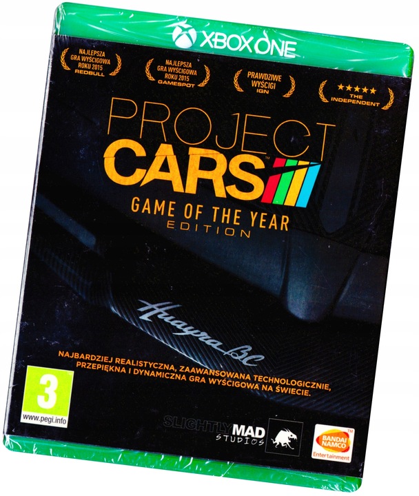 Project Cars Game of the Year Edition Xbox One Series X Polska Okładka