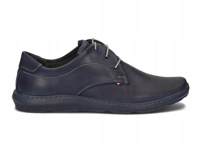 

Obuwie Męskie Casual Skóra Naturalna 425 Blue 45